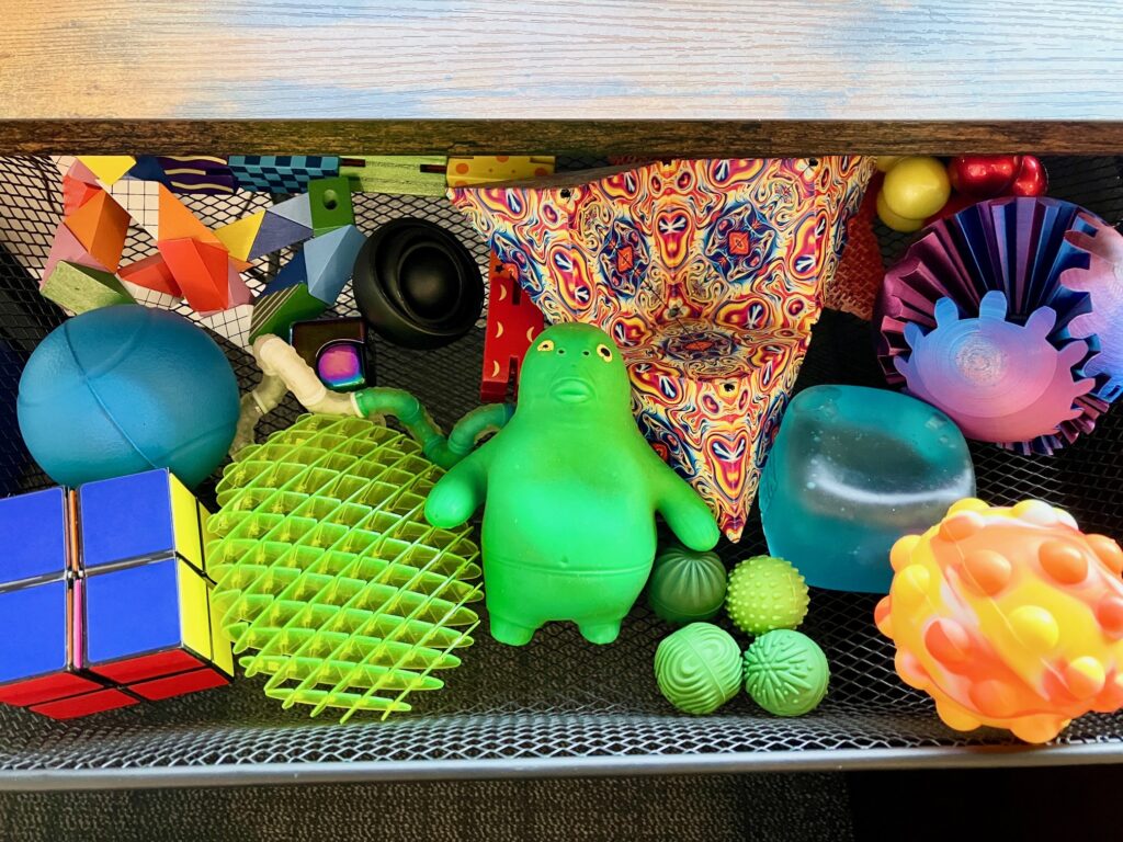 Nick DeMayo, LMFT Teen Counselor Therapist for Adolescent Boys in Portland, OR - Fidget Drawer